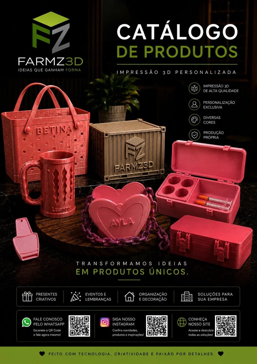 Capa do catálogo de produtos farmz3d